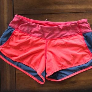 GUC lululemon speed shorts size 6